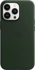 Véritable / Officiel Apple IPHONE 13 Pro Cuir Étui/Housse - Sequoia Vert - Photo 1 sur 9