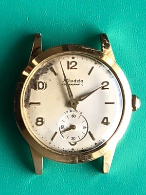 VINTAGE NIVADA COMPENSAMATIC MENS WATCH Caliber N130 WORKING ORDER - Image 1 of 4