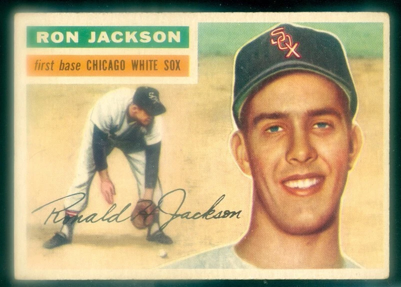 1956 TOPPS #186 RON JACKSON EX - Image 1 of 1