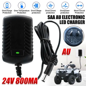 24V 0.8A Plug Battery Charger For Kids Toy Car Jeep Electric Ride On Universal - Picture 1 of 13