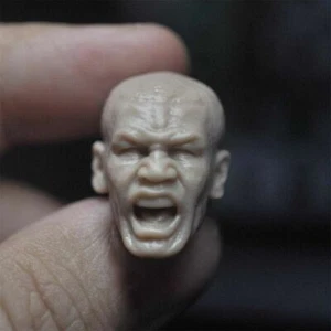 1/12 Fighting King Mike Tyson Open Mouth Head Sculpt Fit 6in Action Figure Doll - Picture 1 of 4