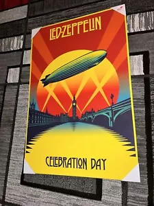 Led Zeppelin -Celebration Day 24 X 36 Canvas Artwork (Brand New/Unused) - Picture 1 of 13