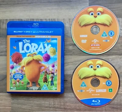 DR SEUSS' "THE LORAX" BLU-RAY / DVD / ULTRAVIOLET MULITPLAY EDITION MOVIE / FILM - Image 1 of 4