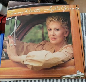 Tammy Wynette-Higher Ground UK LP 1987 Near Mint - Picture 1 of 3