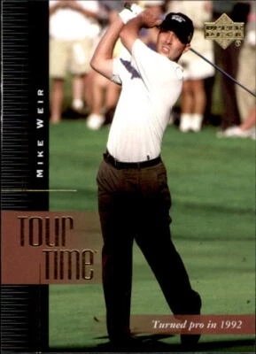 Mike Weir 2001 Upper Deck Golf Tour Time Card #192 - Image 1 of 2