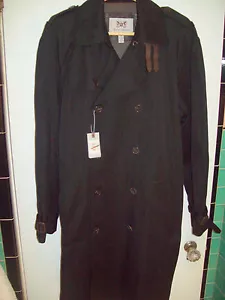 Hickey Freeman Cotton Blend Classic Gabardina de doble pecho NWT 42R $1295 - Imagen 1 de 10