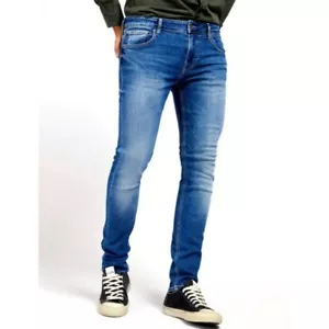 GUESS Jeans Trousers Denim Men's Fashion Miami Skynny Cotton Stretch M1RAN1D4B71 - Picture 1 of 5