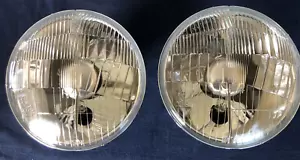 2x headlights Nissan Patrol 1988-1997 conversion H4 7" best quality - Picture 1 of 4