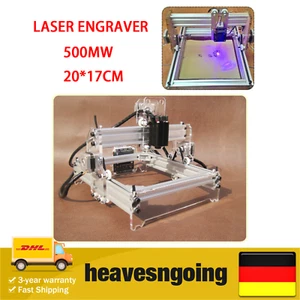 Mini Desktop CNC Graviermaschine Wood Laser Gravierer 3 Achs USB Heimgebrauch - Bild 1 von 9