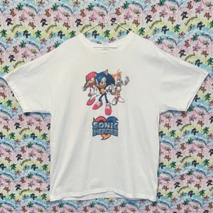 Vintage 2003 Neu mit Etikett versiegelt Sega Sonic Heroes Videospiel Promo T-Shirt Größe XL - Bild 1 von 4