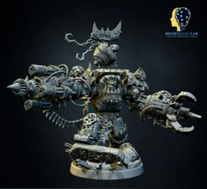 Ork Warlord Warboss Gutkan Bonesmasha MBL-008 - Bild 1 von 2
