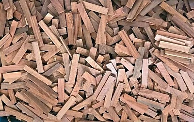 ¡NUEVO! 24 ESCALAS DE MATERIAL DE MANGO DE PALO DE ROSA 3-1/4" X 5/8" X 3,5 mm QC aleatorio Foto 1 de 3