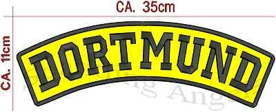 Dortmund Rückenaufnäher Patch