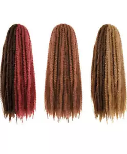 Sensationnel Soft N Silky Synthetic Afro Twist Braid - Picture 1 of 32