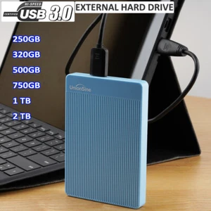 500GB 1TB 2TB Externe Festplatte USB3.0 Backup Laufwerke für Mac PC PS4 PS5 Xbox - Bild 1 von 12