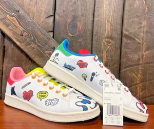 Adidas Aaron Kai x Stan Smith Primeblue Big Kid 'Doodles Size 5 #051K - Picture 1 of 4