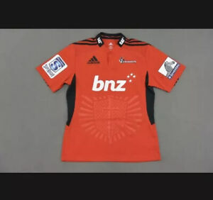 Signed Crusaders Rugby Jersey Shirt Adidas SuperRugby AutographSquad Dan Carter