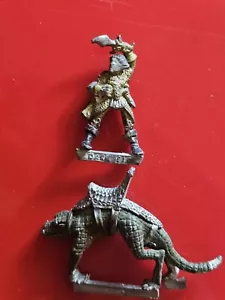 C21 Drow Rider Citadel GW Games Workshop Dark Elves & Cold One Mounted - Bild 1 von 1