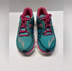 Brooks Pure Flow 3 Women's Running Comfortable Shoes Green Pink Size 8 - Picture 1 of 14