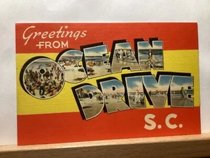 Grüße aus South Carolina: - Vintage Postkarte - Bild 1 von 3
