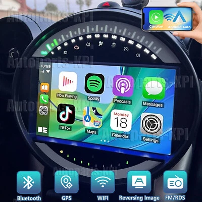 Apple Carplay For Mini Cooper Countryman Paceman Car Radio Stereo Android 13 GPS - Image 1 of 4