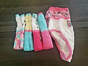 Hanes Girls' 100% Cotton Tagless Low Rise Panties Multipacks, Assorted-10 Pack, - Picture 1 of 4