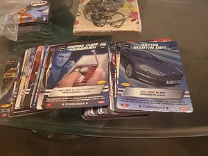 119 x JAMES BOND 007  COMMANDER SPY CARDS  001 To 120 (-#40) - Picture 1 of 3