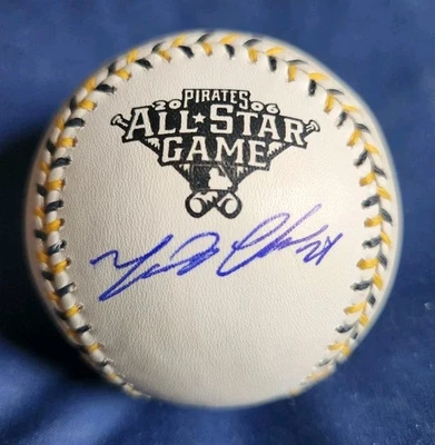 MIGUEL CABRERA AUTOGRAPHED SIGNED 2006 ALL STAR GAME ROMLB PSA COA MARLINS TIGER - Image 1 of 4