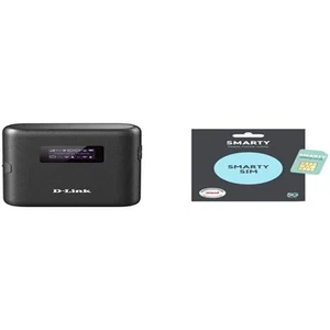D-Link DWR-933 4G+ LTE-Advanced Cat 6 Wi-Fi Hotspot, 300 Mbps, Portable, Battery - Photo 1/10