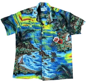 Herren Rai Aani Hawaiihemd Gr. Large Made in Hawaii Angelinsel - Bild 1 von 5