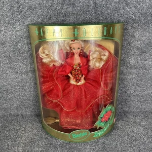 Muñeca Barbie Happy Holidays 1993 edición especial de Mattel #10824 nueva en caja original - Imagen 1 de 14