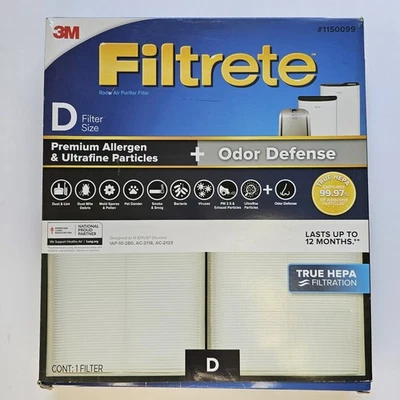 Filtrete Premium Allergen and Ultrafine Particles SIze D True HEPA Air Purifier - Image 1 of 2