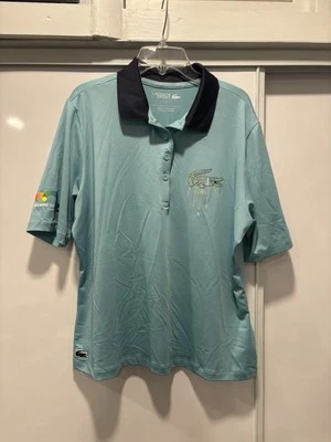 Lacoste Miami Open Sports Women’s Polo Teal Color Tennis  - Image 1 of 4