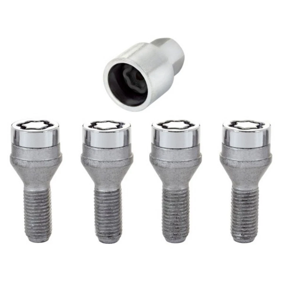 McGard Wheel Lock Bolt Set For BMW 323i/323is 1998 1999 2000 | Chrome | 4-Pack - Image 1 of 4
