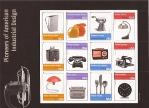 US Stamp 2011 American Industrial Design Sheet of 12 Forever Stamps #4546 - Picture 1 of 1