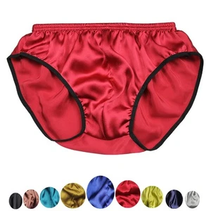 Herren Reine Maulbeerseide Höschen Strech Taille Slip Weiche Unterwäsche (L (Etikett 2X... - Bild 1 von 5