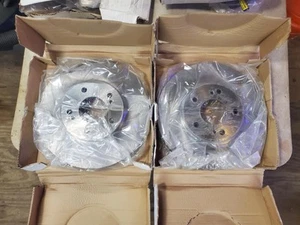 Set Of 2 PowerStop JBR758 AutoSpecialty Brake Rotor For 97-01 Infiniti Q45 - Picture 1 of 2
