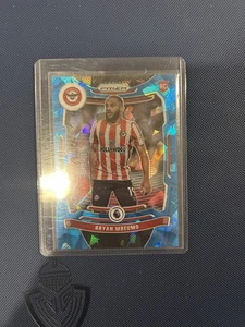 2021-22 Panini Prizm Premier League Blue Ice /75 Bryan Mbeumo #147 Rookie RC - Bild 1 von 2