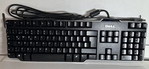 Nuova tastiera tedesca Dell SK-8115 USB cablata nera NM445 0NM445 - Foto 1 di 3