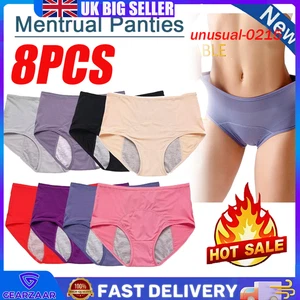 8X Everdries Leakproof Underwear Women Incontinence Leak Proof Protective Pant - Picture 1 of 25