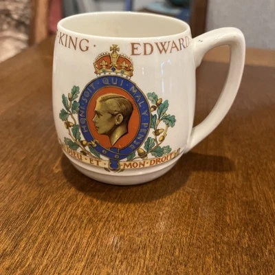 Edward VIII Coronation of King Mug May 1937 vintage Royal made England - Image 1 of 4