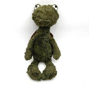 JELLYCAT Furryosity tartaruga verde tartaruga 16" peluche guscio marrone 2015 farcito - Foto 1 di 5