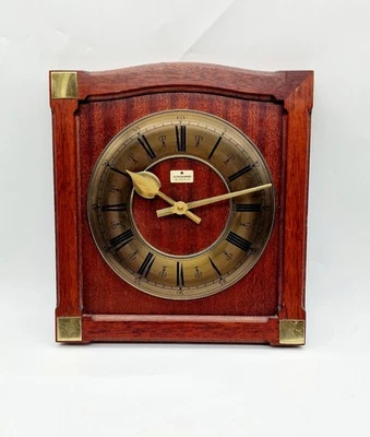 Junghans | Wall Clock | Wooden Case | Gold Accents - Image 1 of 4
