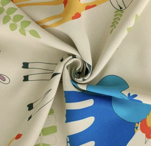 BGment Kids Blackout Curtains Grommet Thermal Insulated Animal Print 42W X 84L - Picture 1 of 8