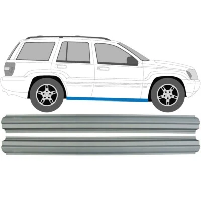 Jeep Grand Cherokee 2 1998-2005 2x PANEL DE REPARACIÓN DE ALFÉIZAR PANEL BASCULANTE / PAR - Imagen 1 de 2