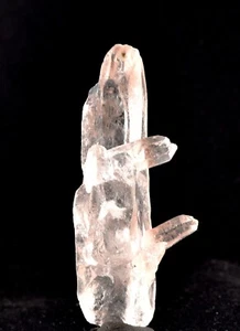 Himalayan quartz  manifestation, bridge, black spots , scrying meditation  #7380 - Picture 1 of 9