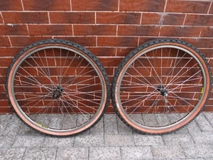 Set ruote mtb 26 in Mavic 230 TIB Shimano Deore LX FH-M563 HB-M563 iRC - Foto 1 di 23