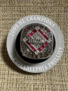 2024 Philadelphia Phillies Replica SGA 2009 Ring Cole Hamels 6/21/2024 Giveaway - Picture 1 of 6