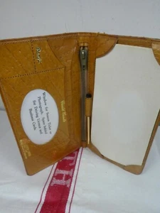 Vintage Gents Hide Folding Wallet - Picture 1 of 4