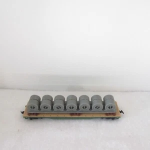 TYCO TRAIN SCALA HO 50' vagone piatto con avvolgicavo carico Great Northern #42953 - Foto 1 di 14